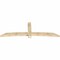 Ekena Millwork Bellingham Rough Sawn Timber Gable Bracket, Douglas Fir, 108"W x 36"H x 4"D x 6"F, 8/12 Pitch GBW108X36X0406BEL00RDF - alternate 2